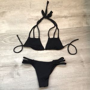 San Lorenzo black bikini